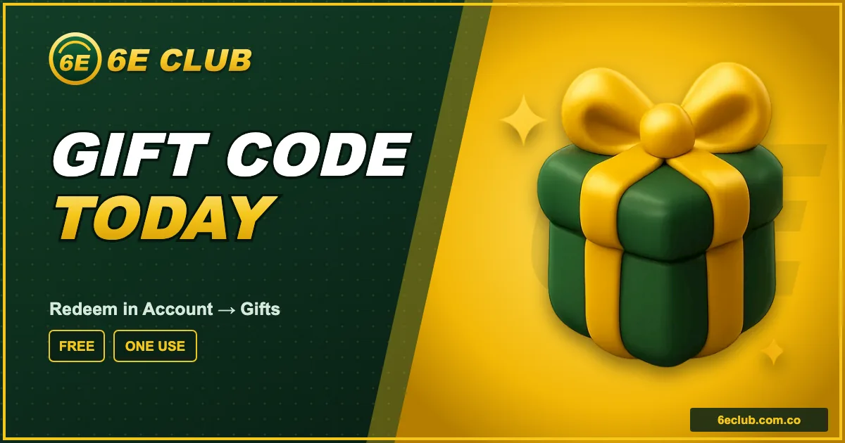 6E Club Gift Code guide banner