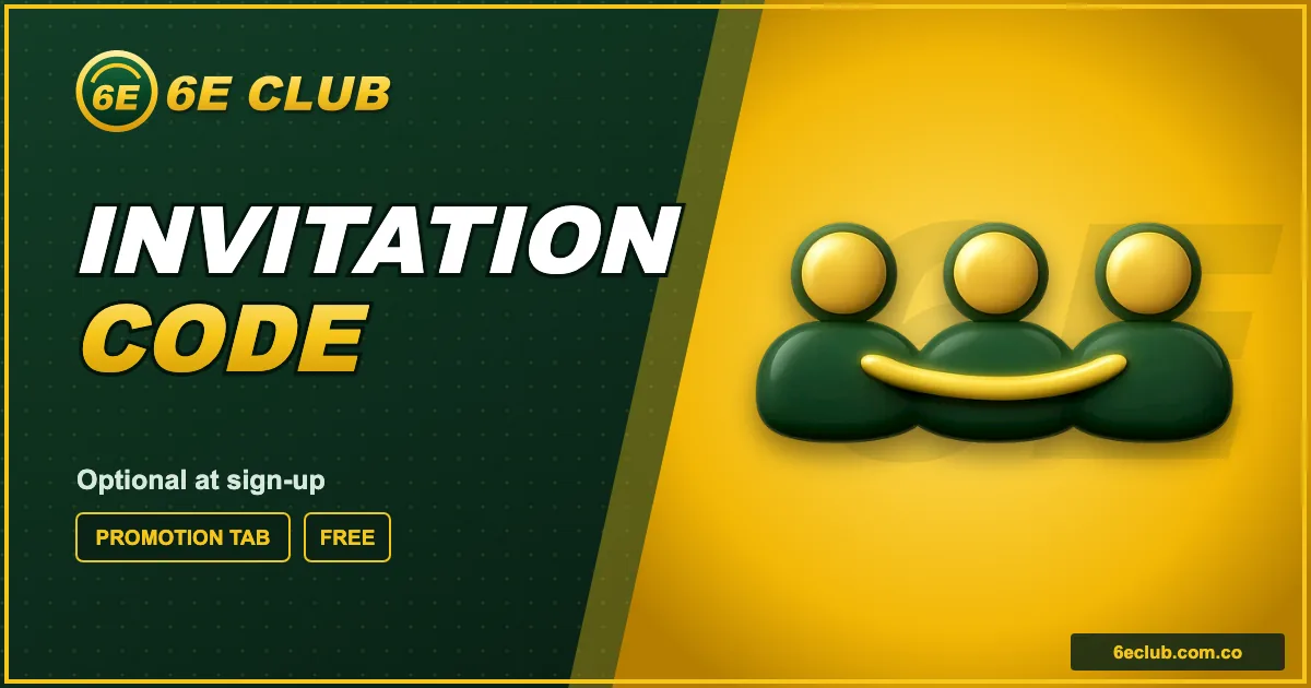 6E Club Invitation Code guide banner