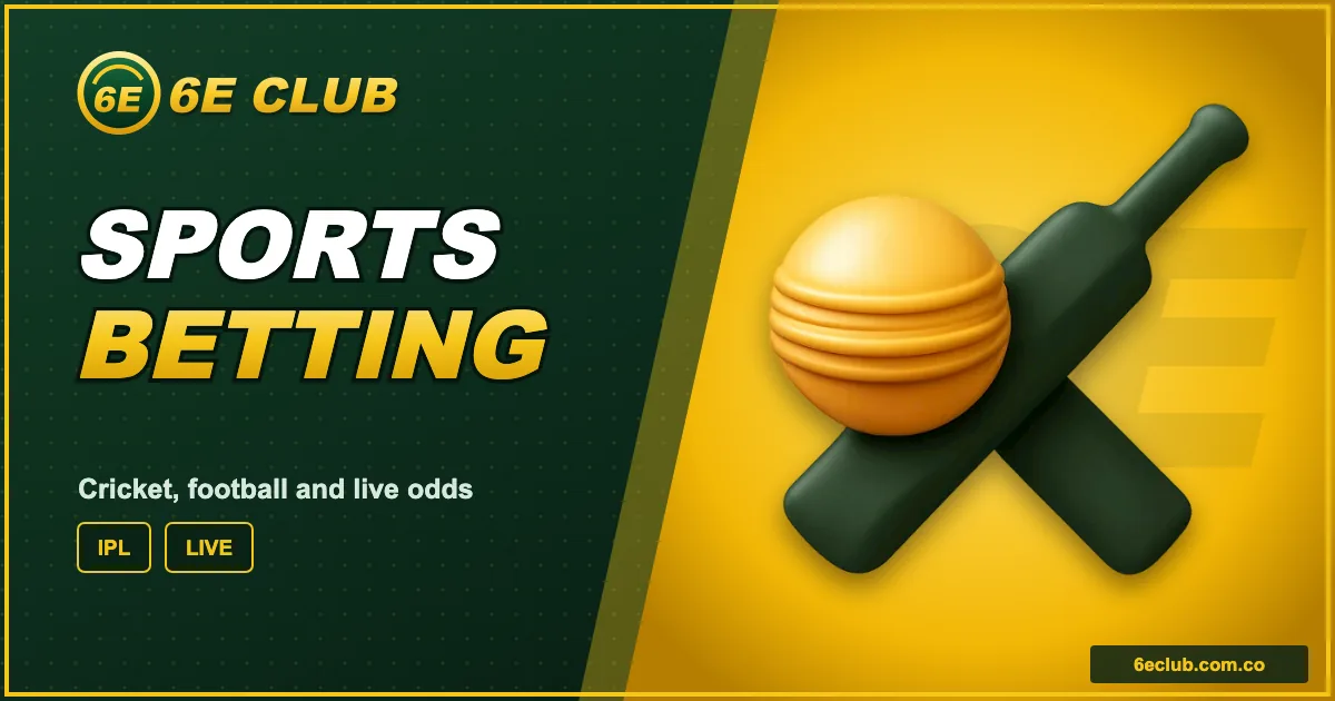 6E Club Sports guide banner